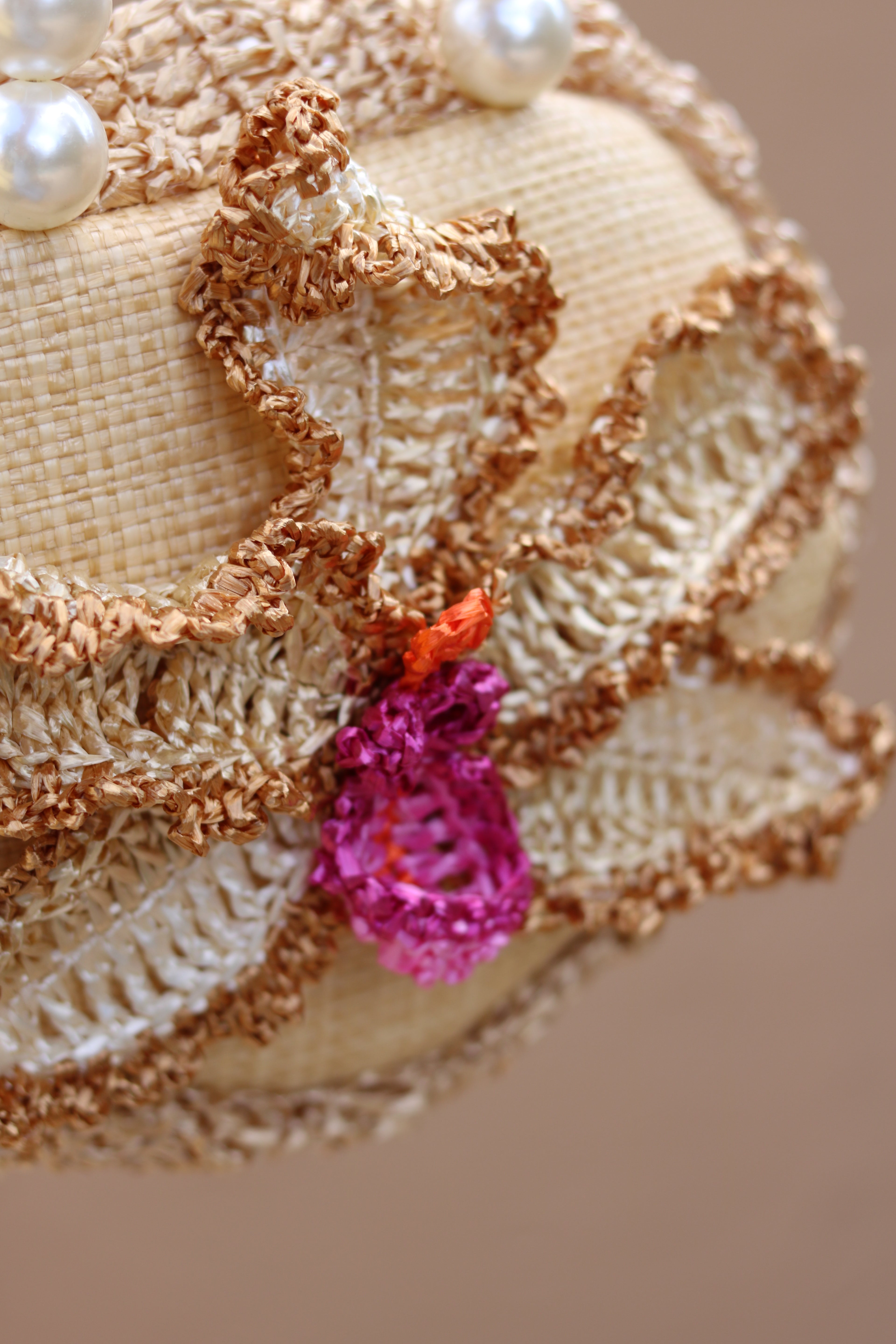 ORCHID, crochet bag