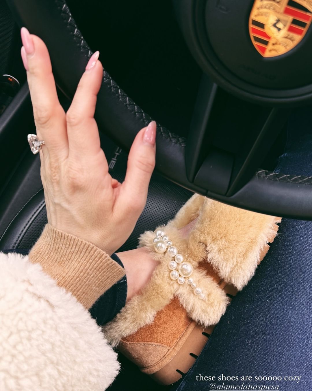 OH SO CUTE, Shearling Mary Jane