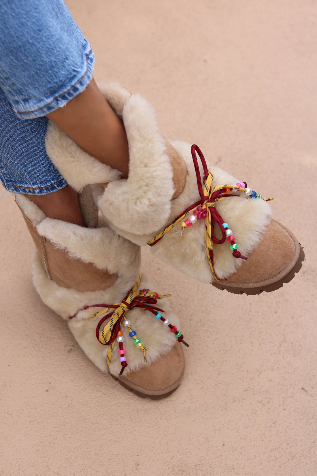 LOLA, the shearling boots