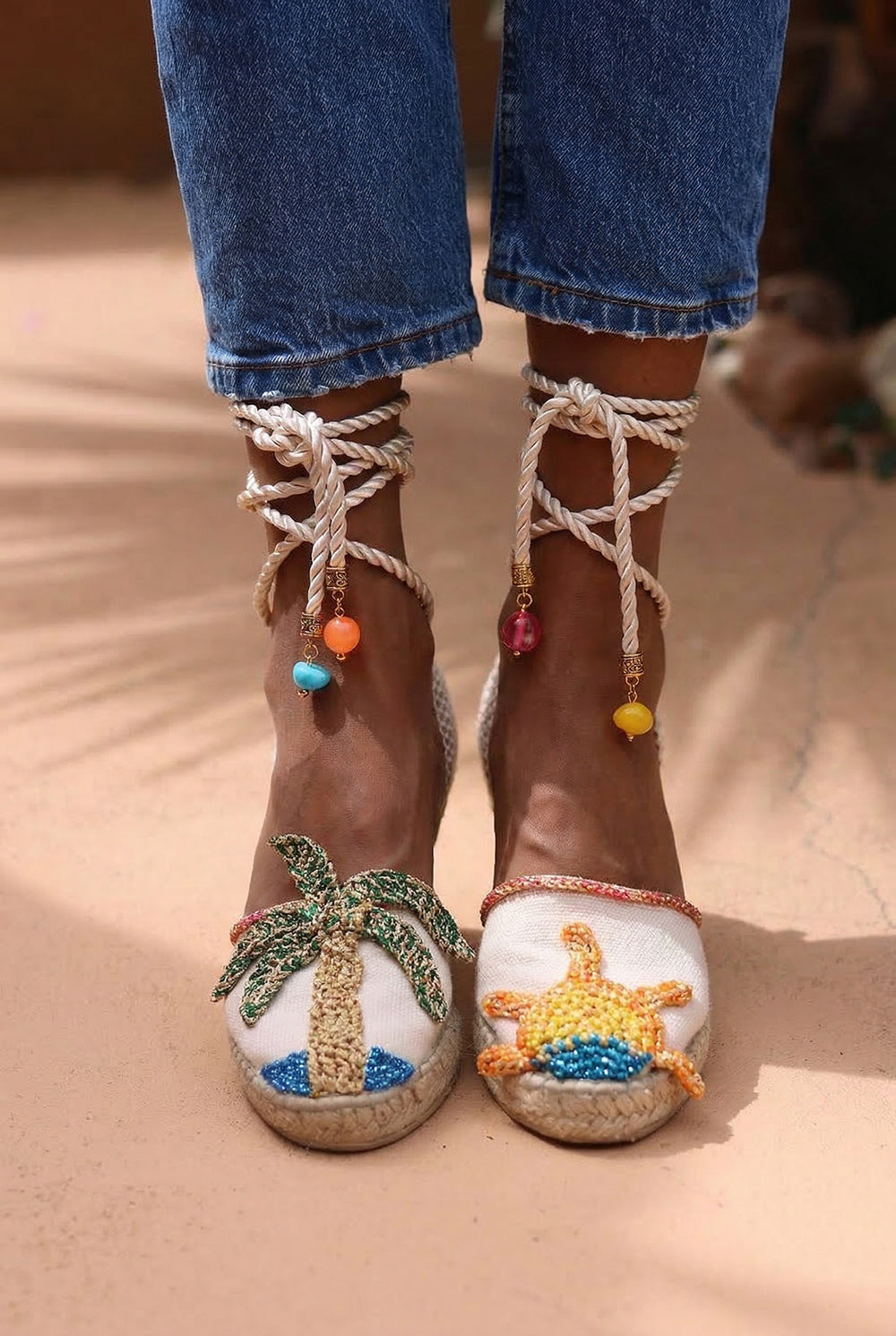 SUNRISE, wedge espadrilles