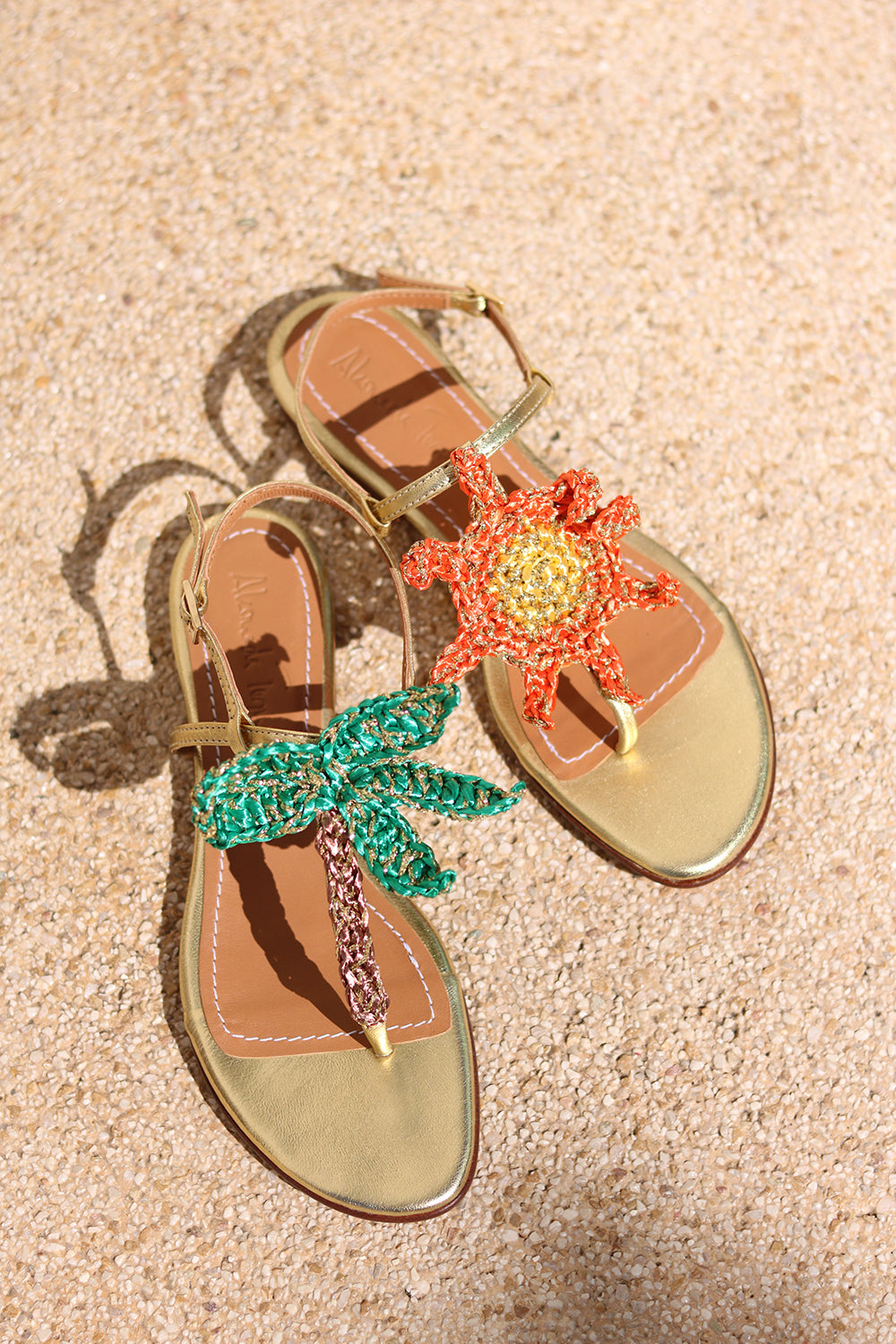 SUNSET DREAMER, flat sandals