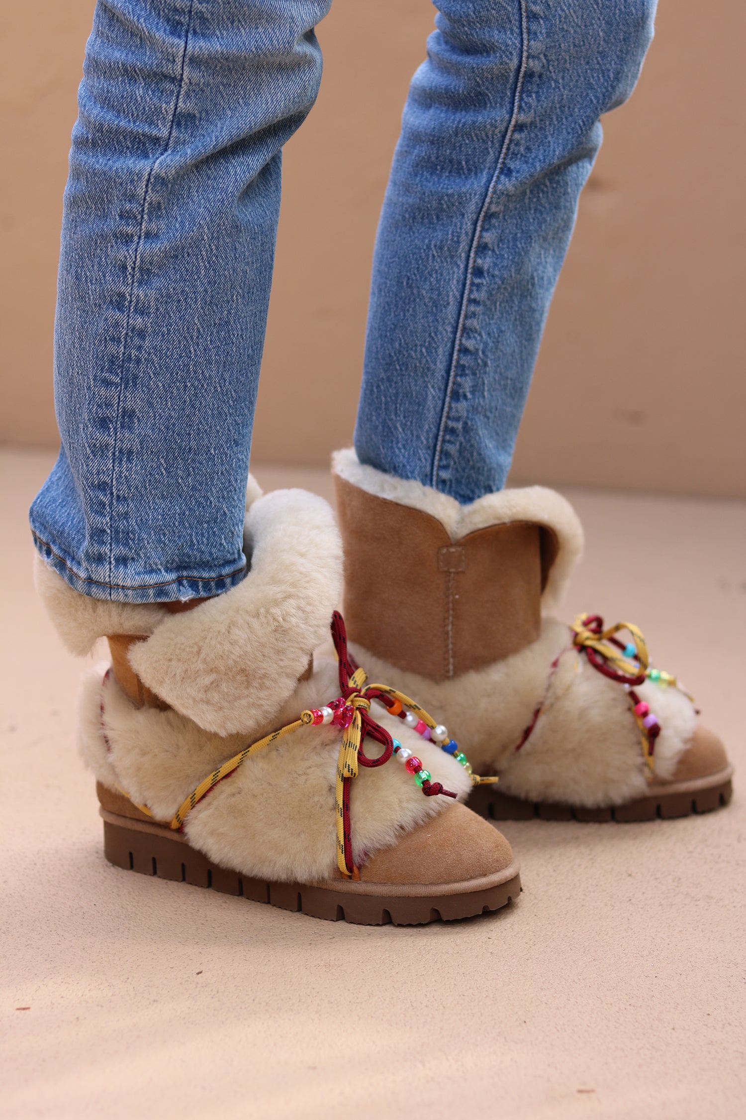 LOLA, the shearling boots