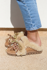 LOLA FESTIVE EDITION, Shearling-Loafer