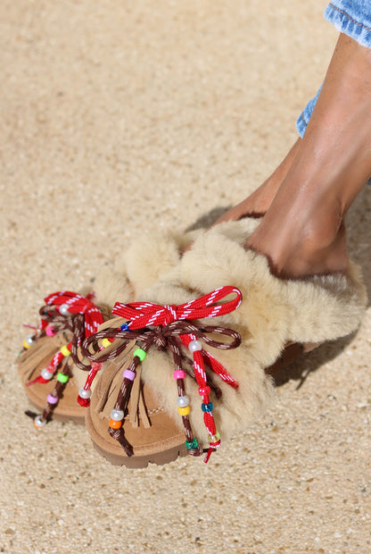 LOLA, the shearling loafers