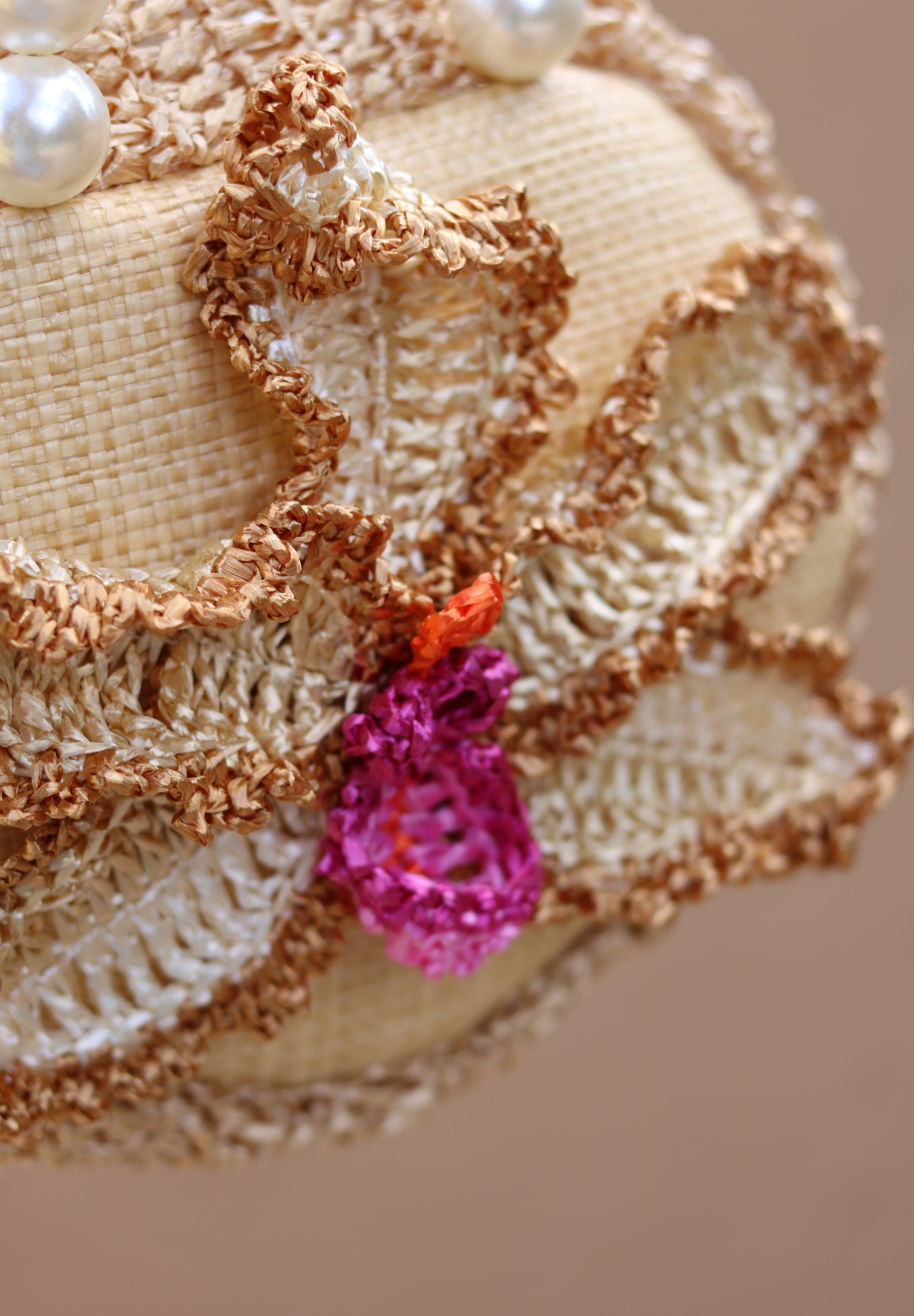 ORCHID, crochet bag