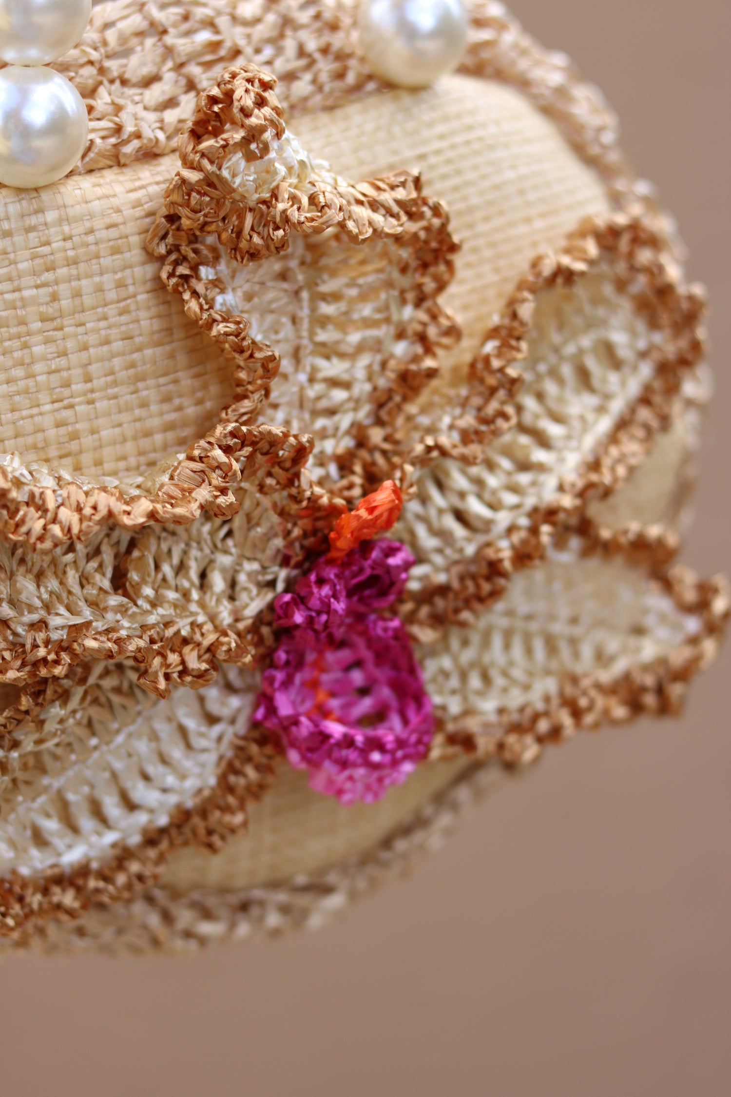 ORCHID, crochet bag