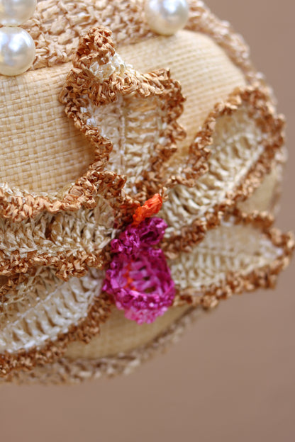 ORCHID, crochet bag