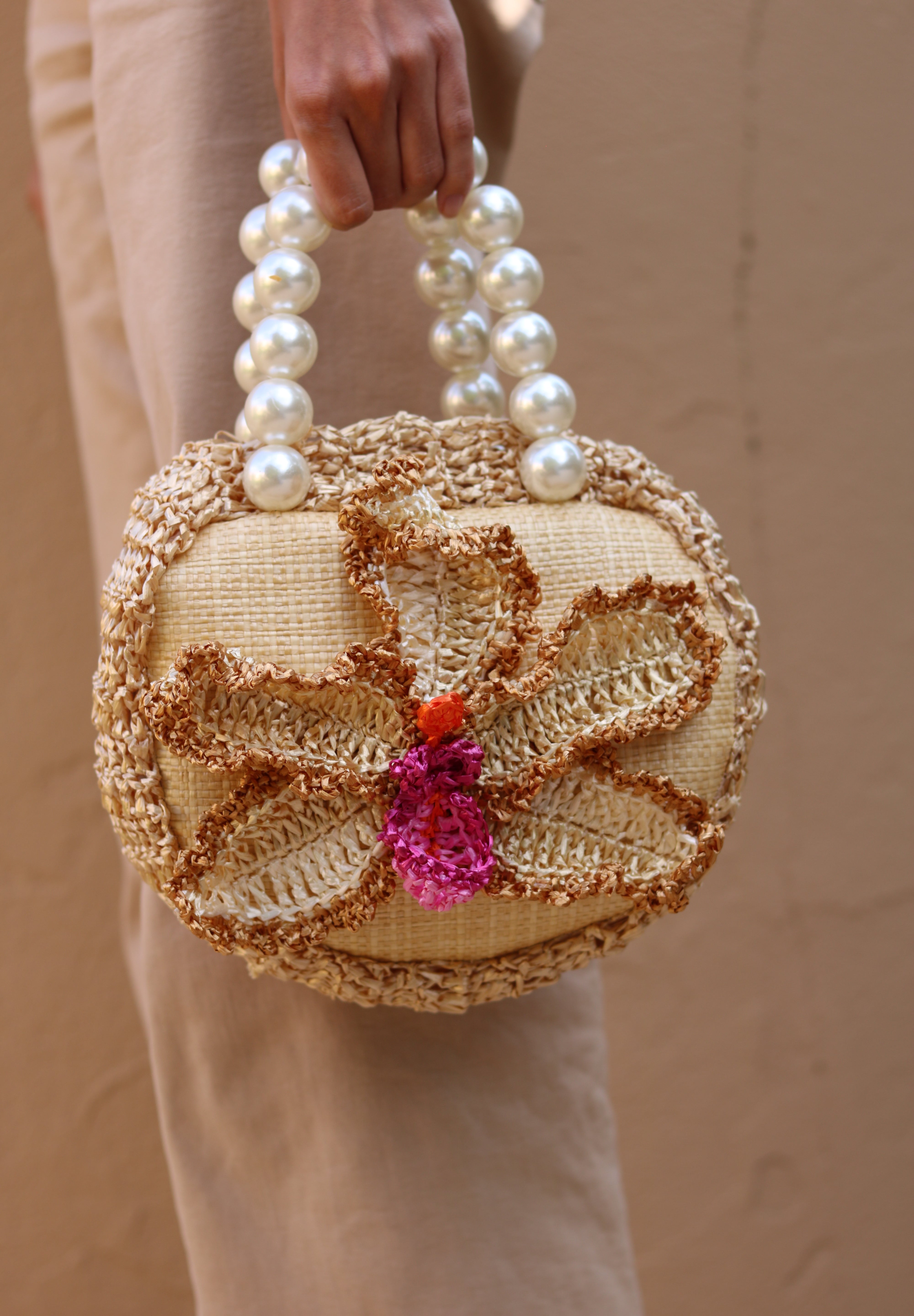 ORCHID, crochet bag