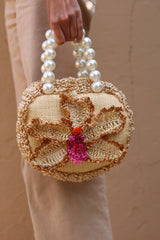 ORCHID, crochet bag