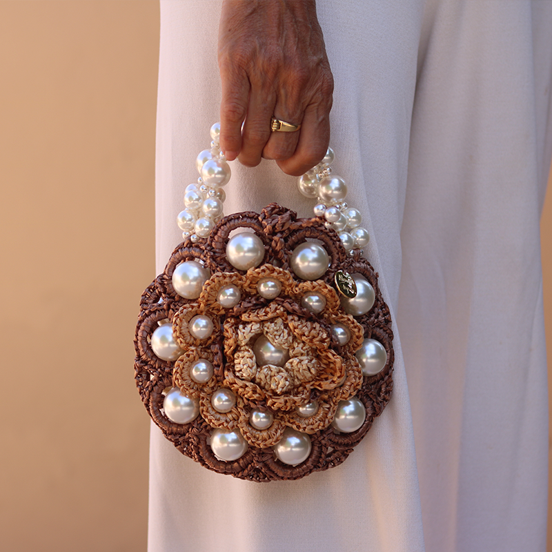ROSE, gold bag
