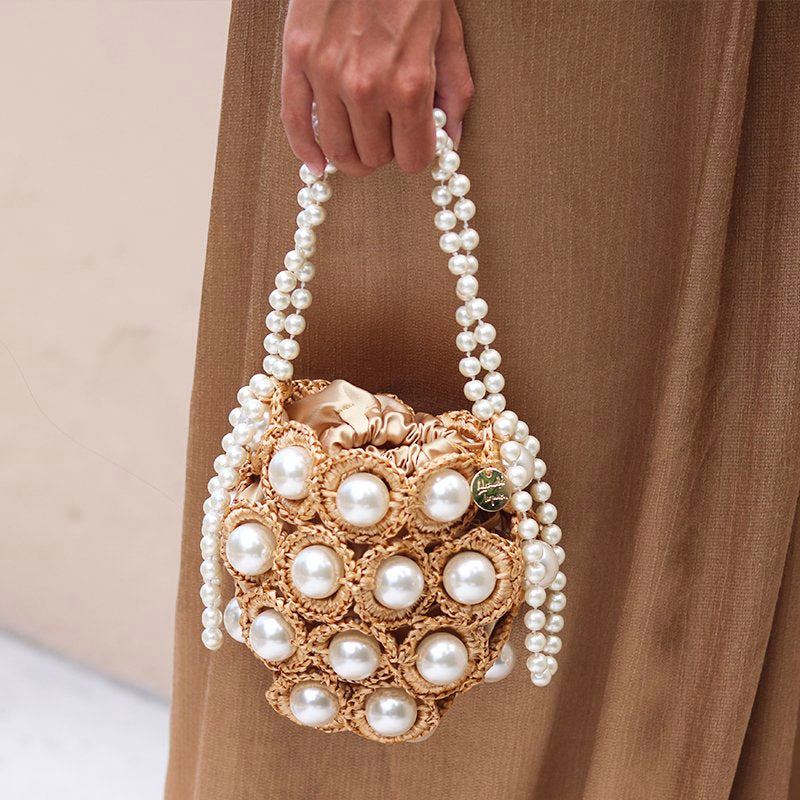 MINI HANA, gold bag