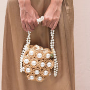 MINI HANA, gold bag
