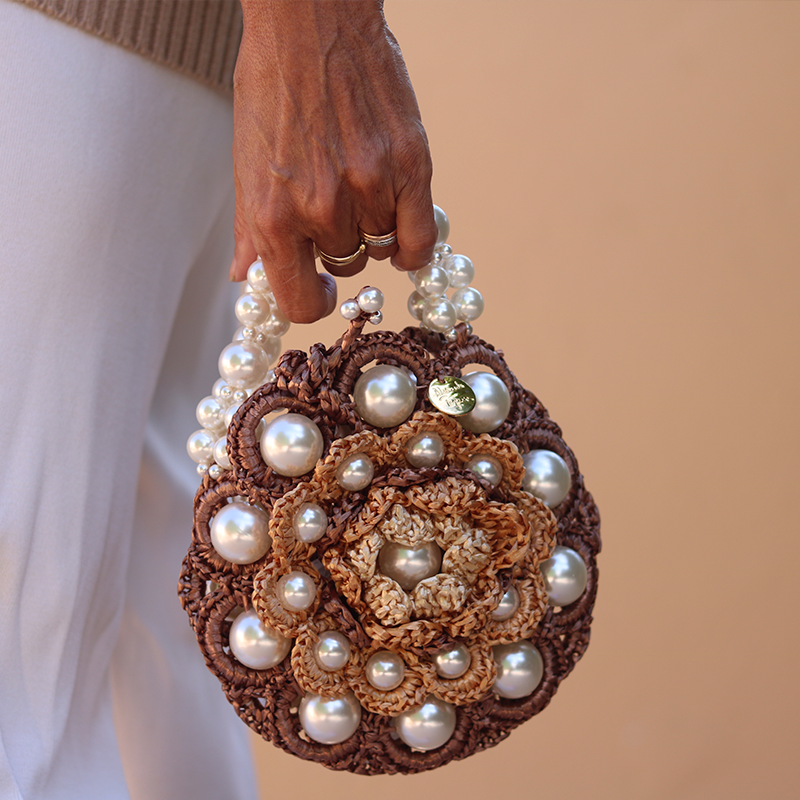 ROSE, gold bag