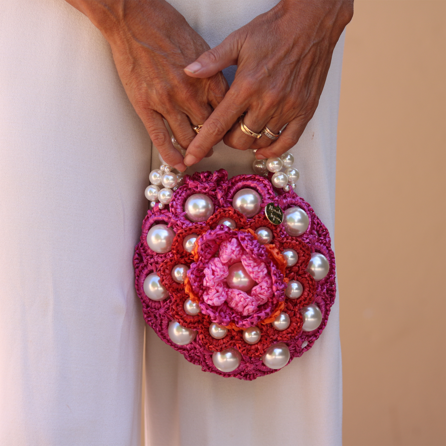 ROSE, pink bag
