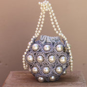 MINI HANA, silver bag