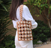 HANA TOTE, gold