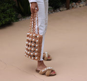 HANA TOTE, gold
